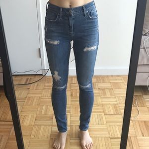 AGOLDE Sophie High Rise Denim Jeans
